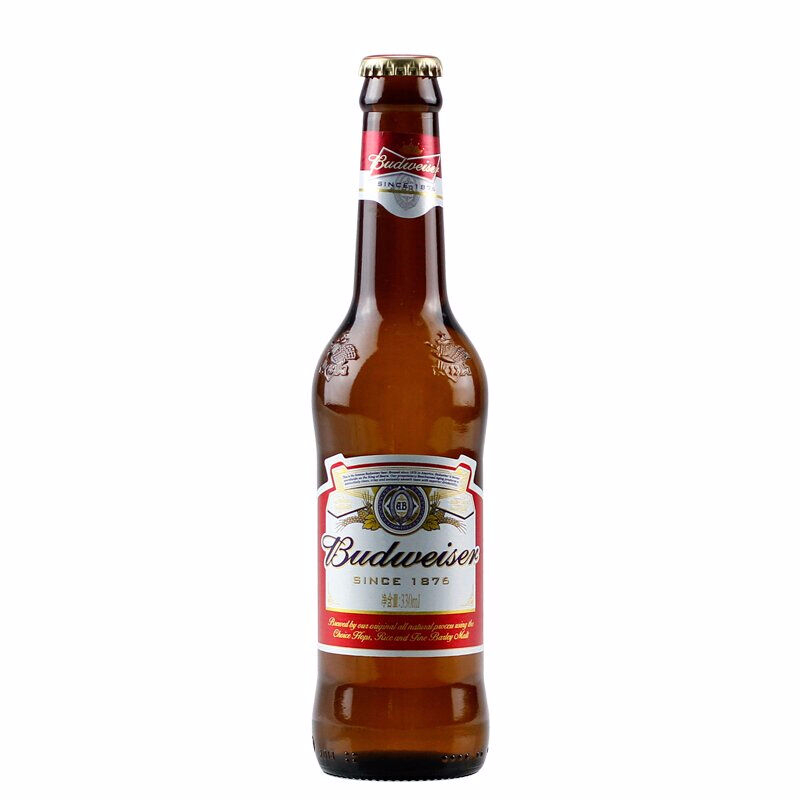 百威啤酒 百威 9.7°p 3.6%vol 330毫升/瓶